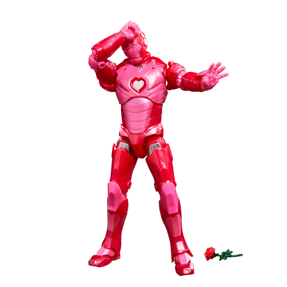 Figura hasbro marvel legends series i love you boo iron man