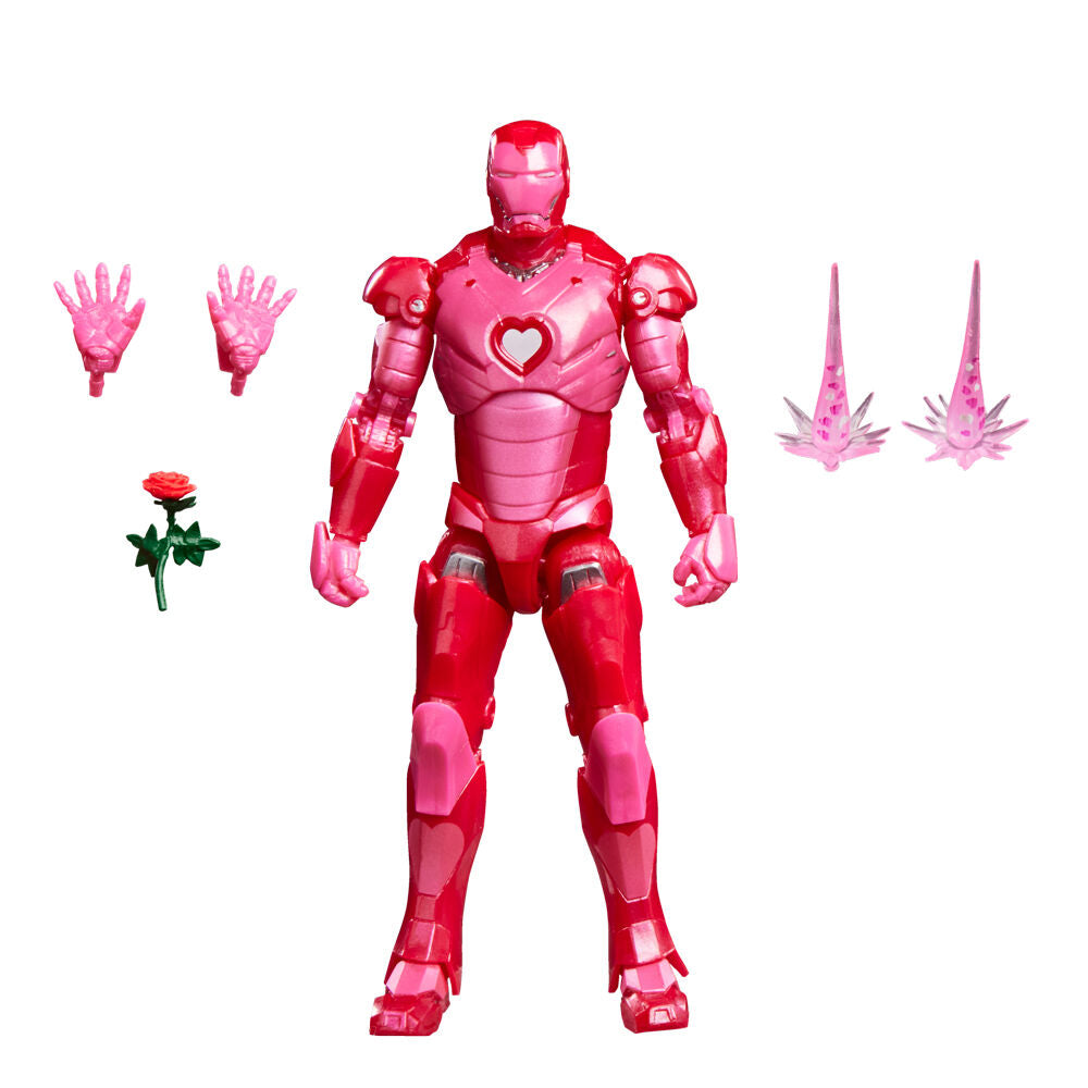 Figura hasbro marvel legends series i love you boo iron man