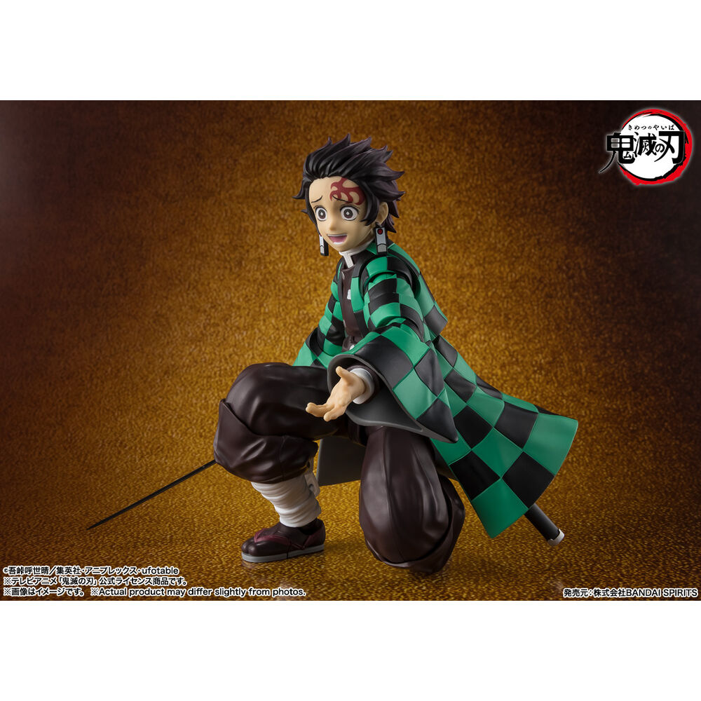 Demon Slayer: Kimetsu no Yaiba Figura S.H. Figuarts Tanjiro Kamado The Final Battle in the Infinity Castle 14 cm