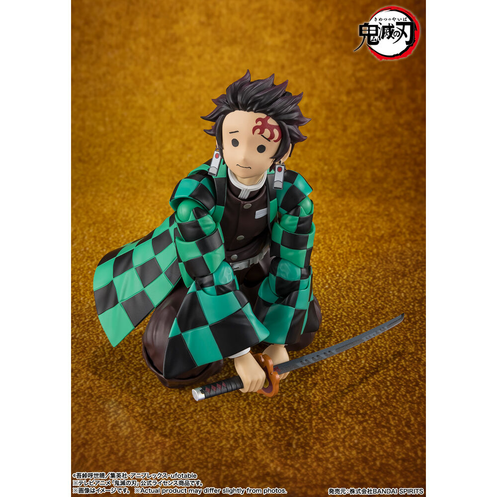 Demon Slayer: Kimetsu no Yaiba Figura S.H. Figuarts Tanjiro Kamado The Final Battle in the Infinity Castle 14 cm