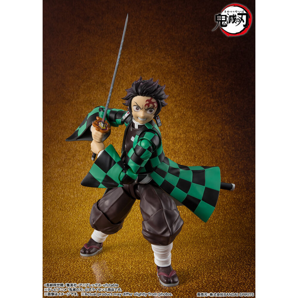 Demon Slayer: Kimetsu no Yaiba Figura S.H. Figuarts Tanjiro Kamado The Final Battle in the Infinity Castle 14 cm