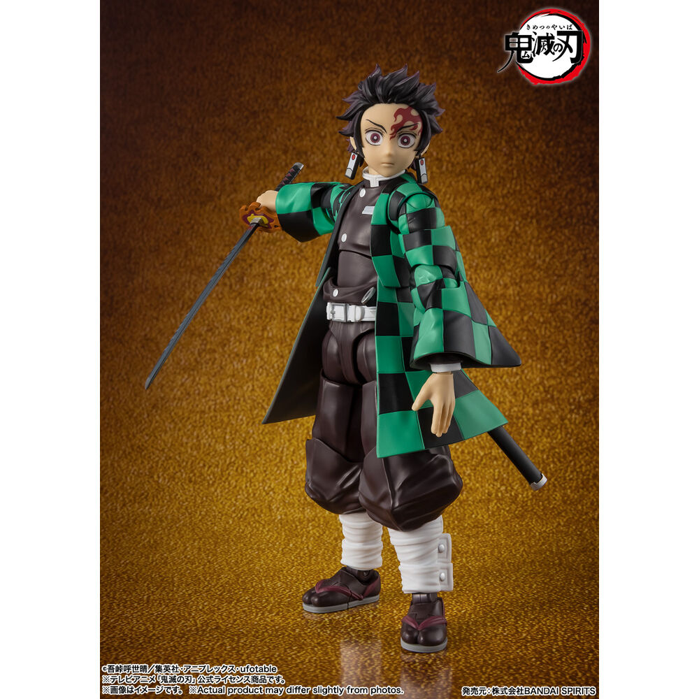 Demon Slayer: Kimetsu no Yaiba Figura S.H. Figuarts Tanjiro Kamado The Final Battle in the Infinity Castle 14 cm