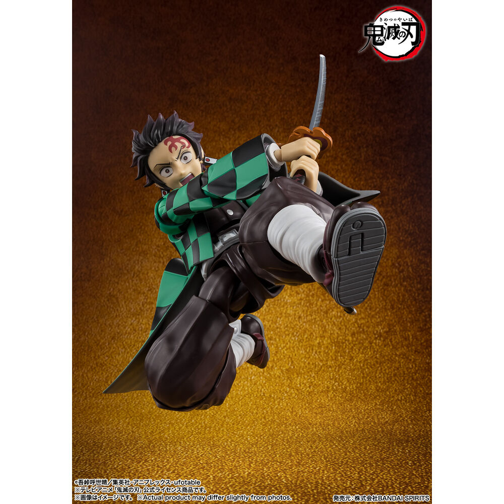 Demon Slayer: Kimetsu no Yaiba Figura S.H. Figuarts Tanjiro Kamado The Final Battle in the Infinity Castle 14 cm