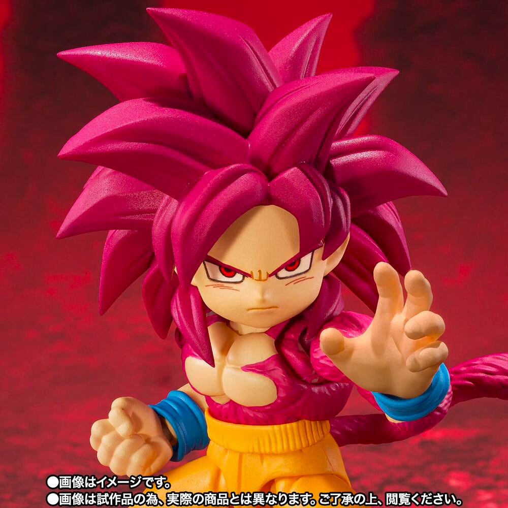 DRAGON BALL DAIMA SON GOKU MINI SUPER SAIYAN 4 SHF