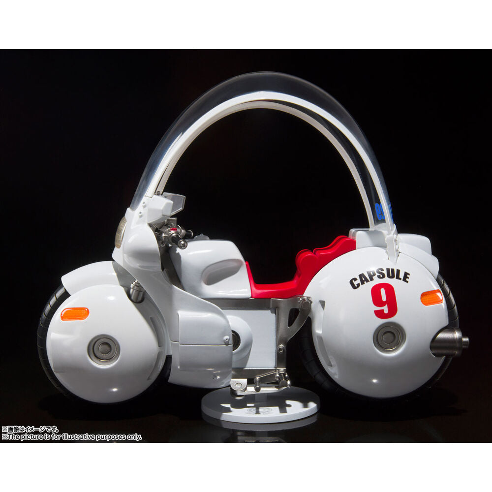 Figura S.H.Figuarts Dragon Ball Bulma Motorcycle Hoi-Poi Capsule