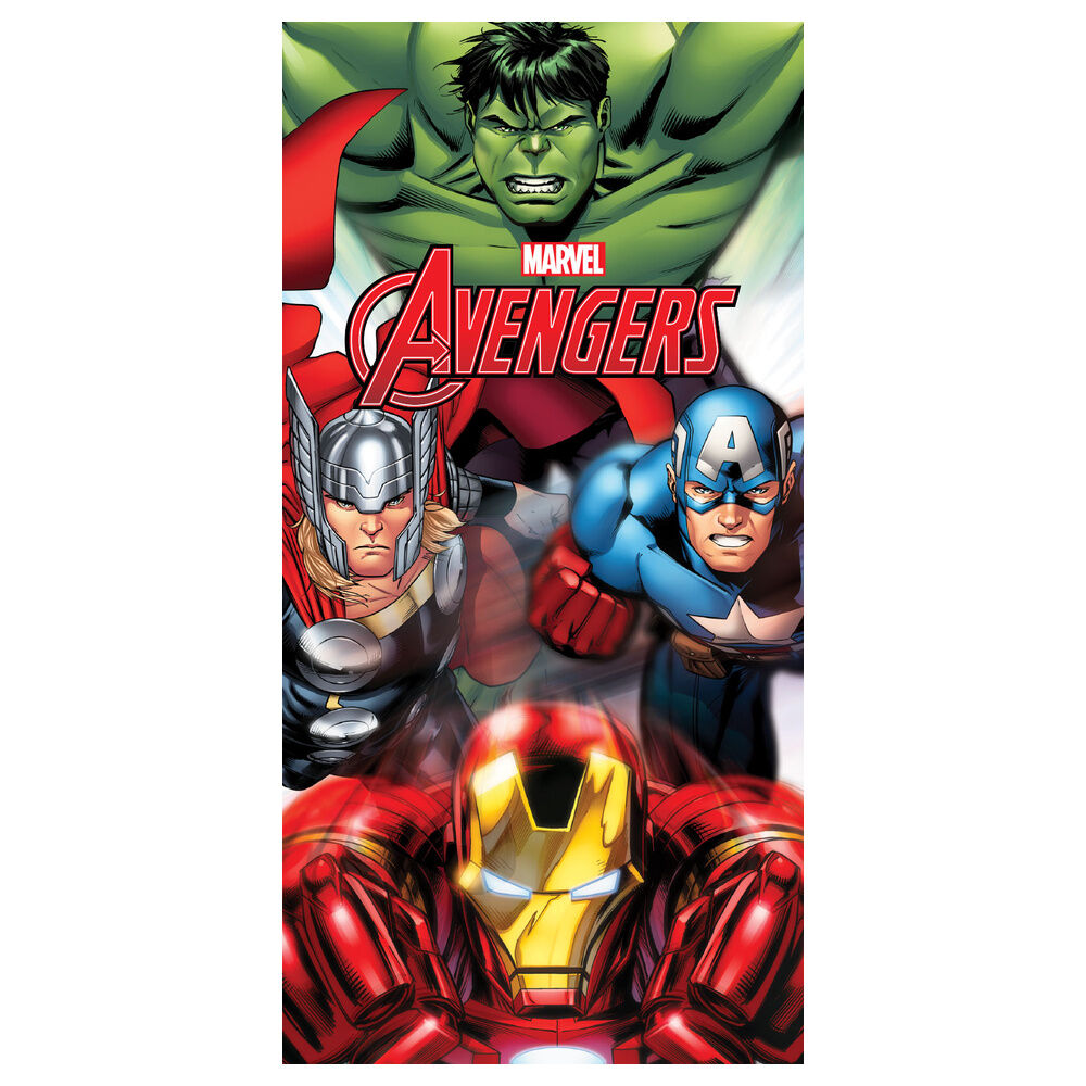 Toalla Vengadores Avengers Marvel microfibra Frikytopia