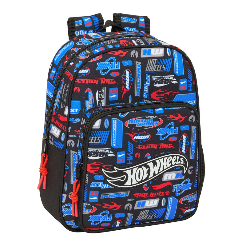 Mochila Hot Wheels 33cm adaptable Frikytopia