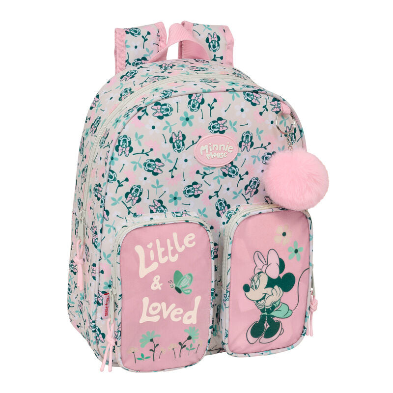 Mochila Minty Minnie Disney 34cm adaptable Frikytopia