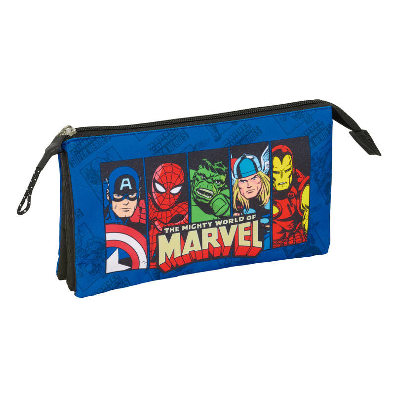 Portatodo Vengadores Avengers Marvel triple Frikytopia