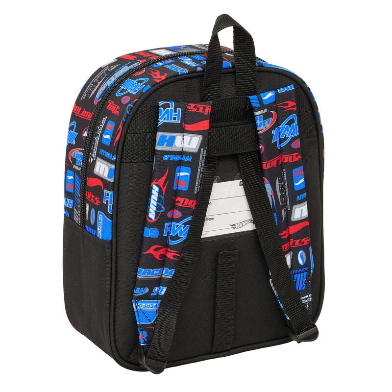 Mochila Hot Wheels 27cm adaptable
