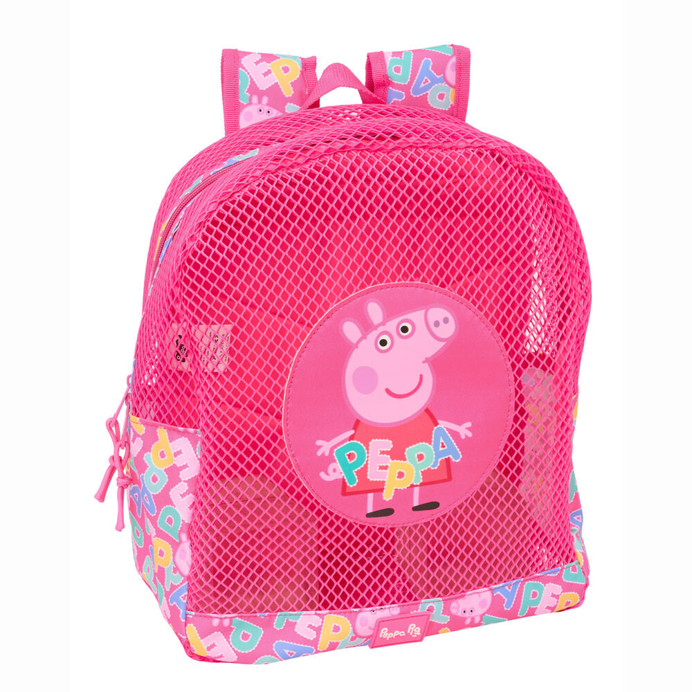 Mochila anti arena Peppa Pig 30cm Frikytopia