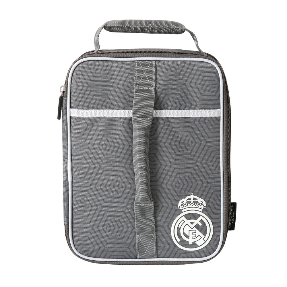 Bolsa porta alimentos termica + tupper Real Madrid