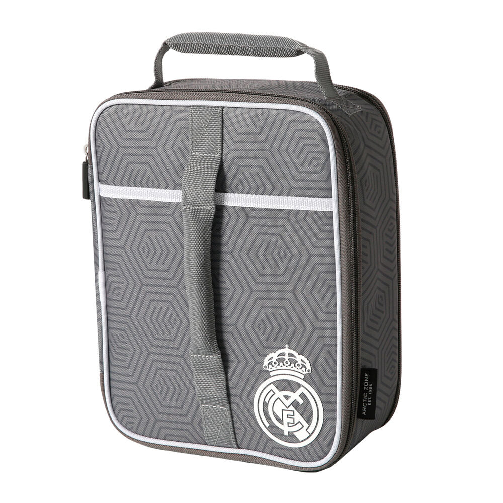 Bolsa porta alimentos termica + tupper Real Madrid