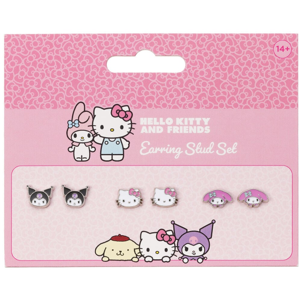 Set pendientes Hello Kitty & Friends Frikytopia