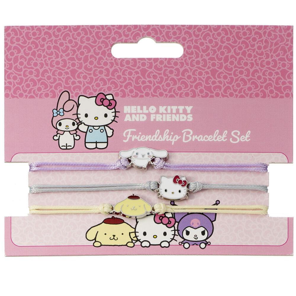 Set pulseras Hello Kitty & Friends Frikytopia