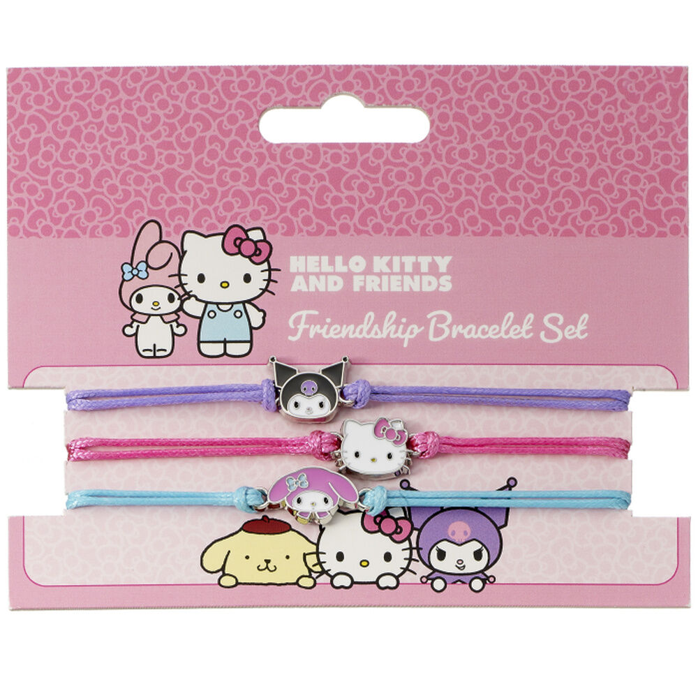 Set pulseras Hello Kitty & Friends Frikytopia