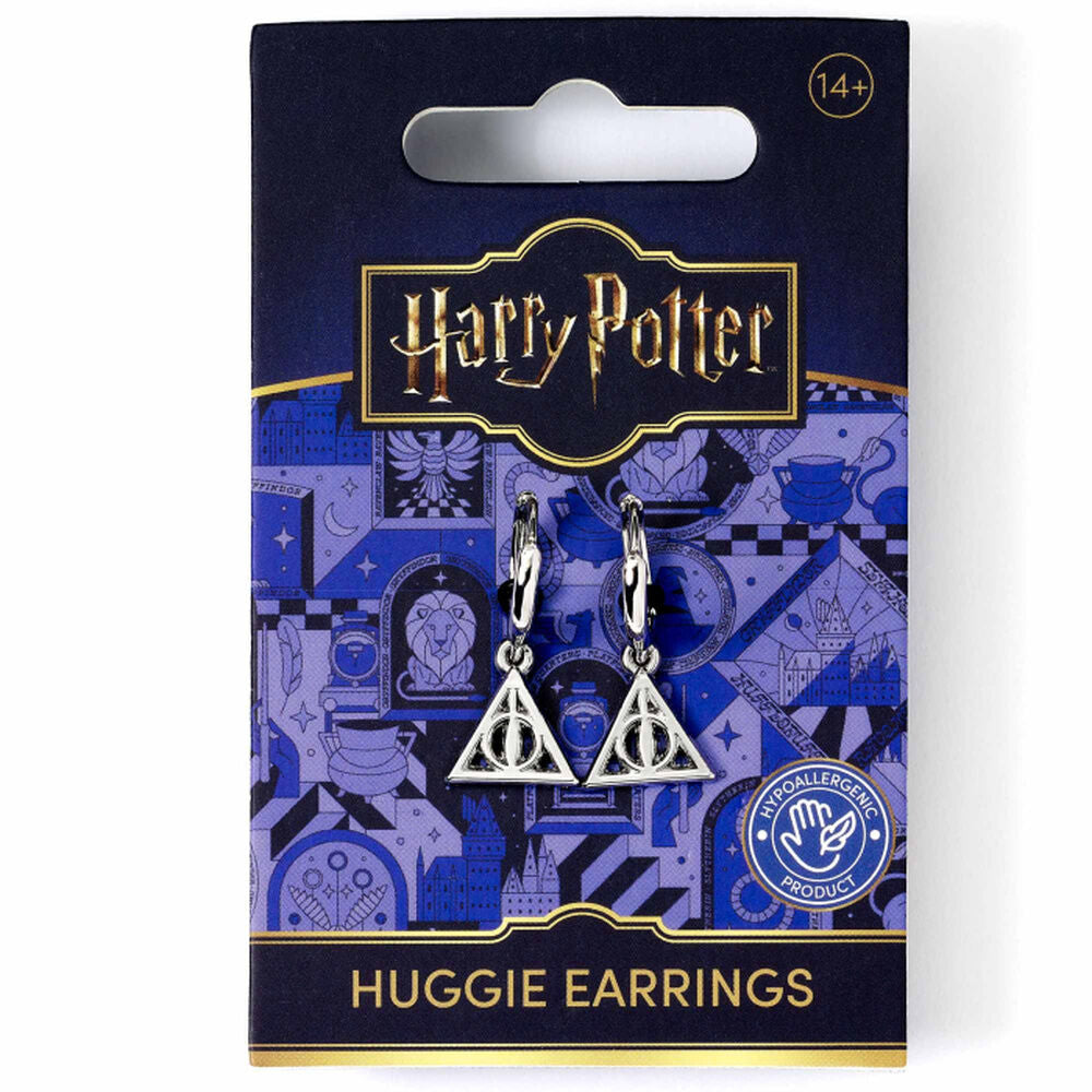 Pendientes Deathly Hallows Harry Potter Frikytopia