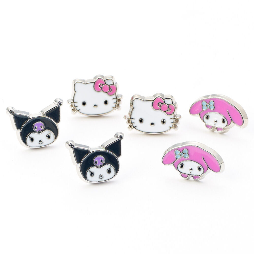 Set pendientes Hello Kitty & Friends