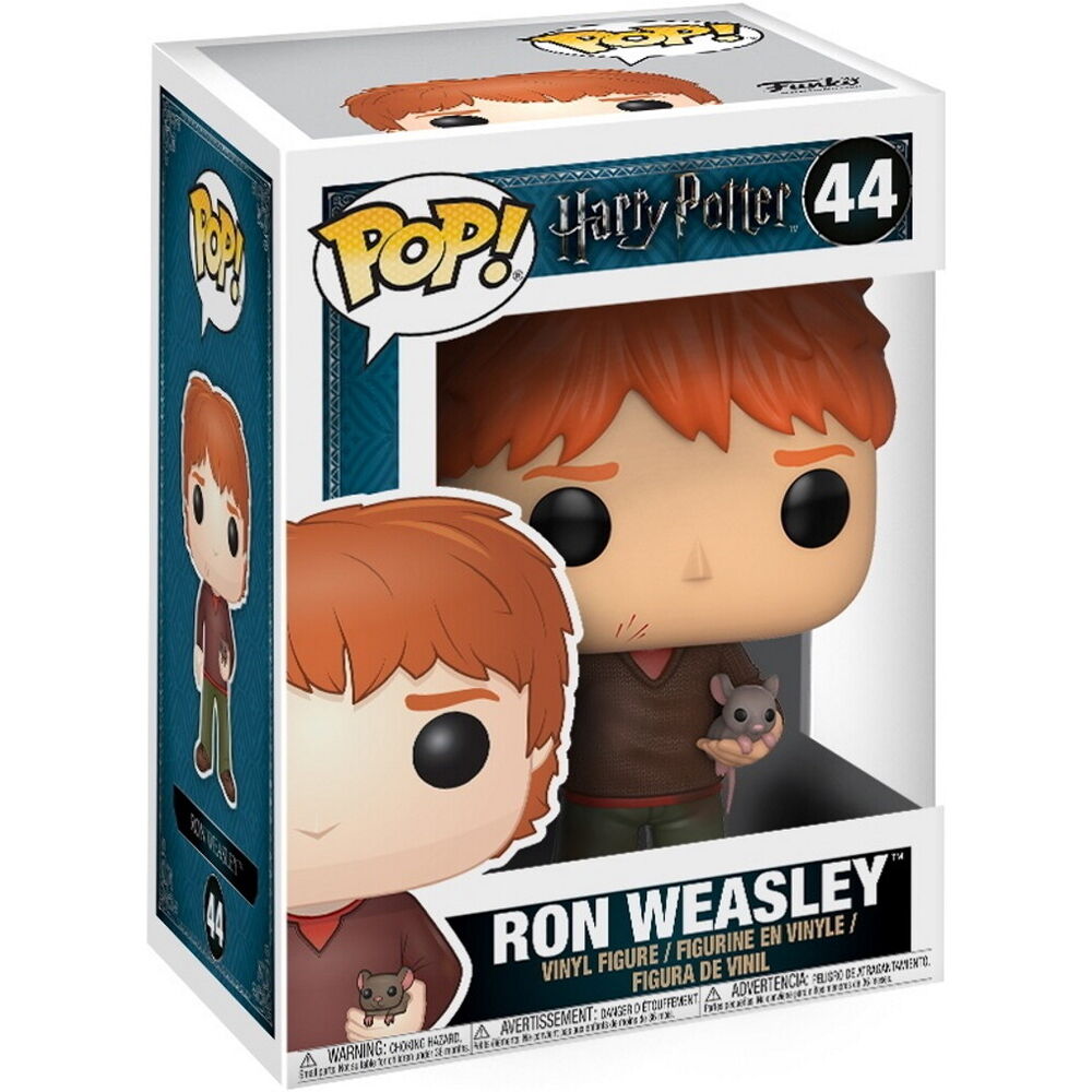 Figura POP Harry Potter Ron Weasley With Scabbers