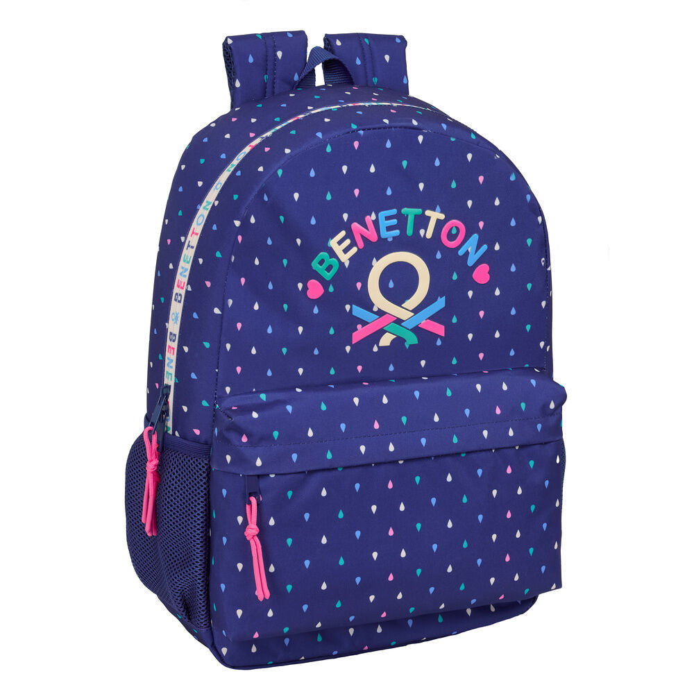 Mochila Drop Benetton 46cm adaptable Frikytopia
