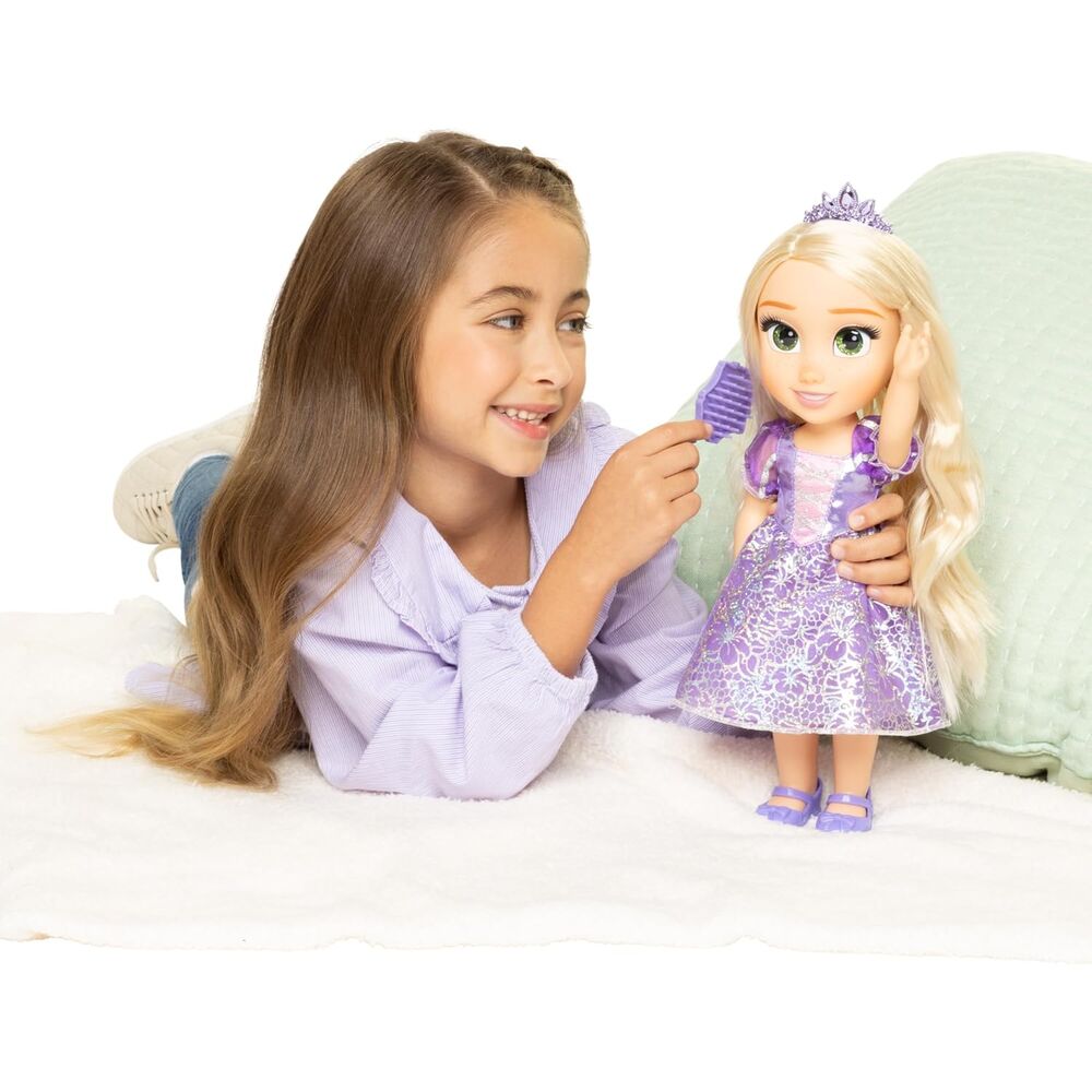Muñeca Rapunzel Enredados 100th Anniversary Disney 38cm