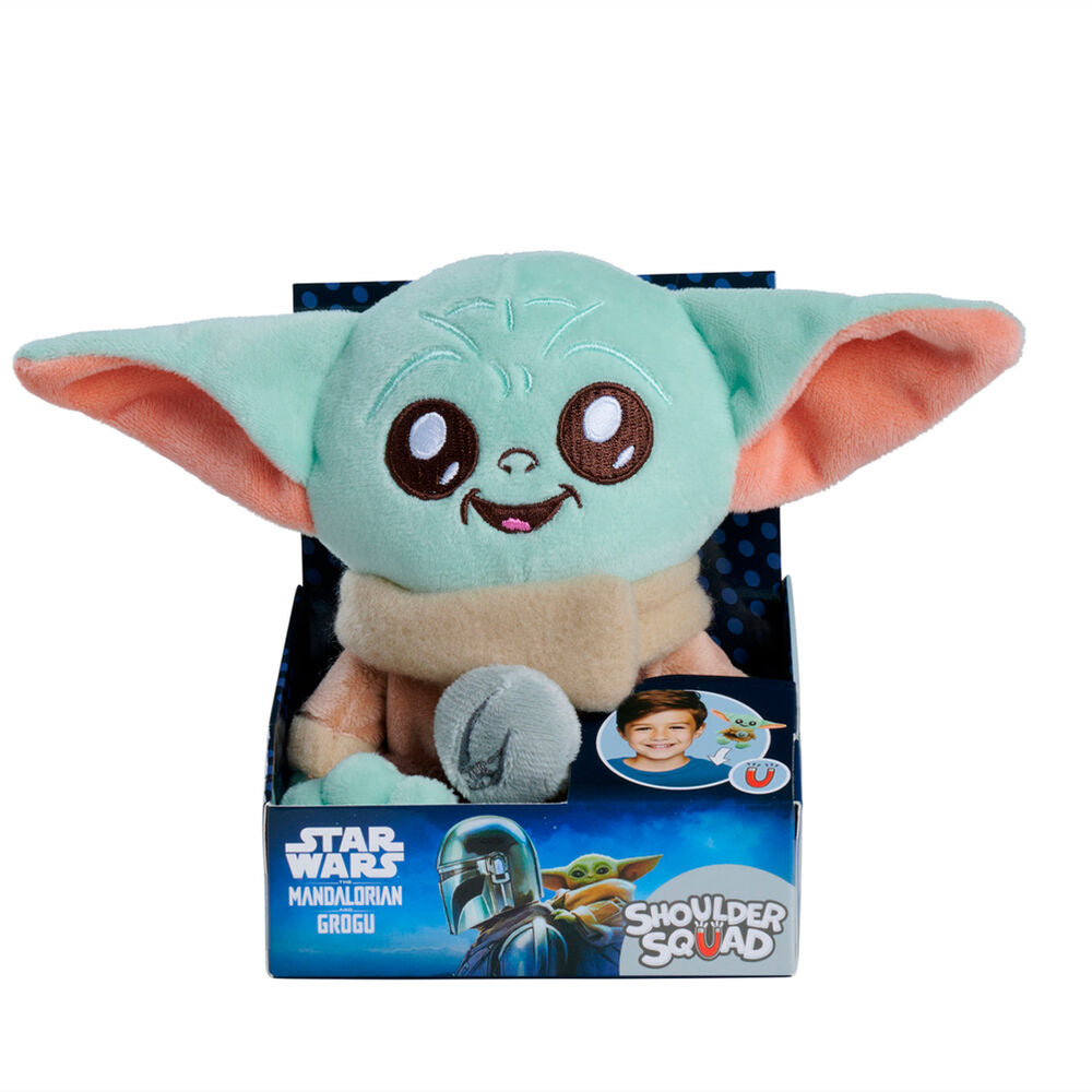 Peluche hombro Grogu Star Wars 12cm Frikytopia