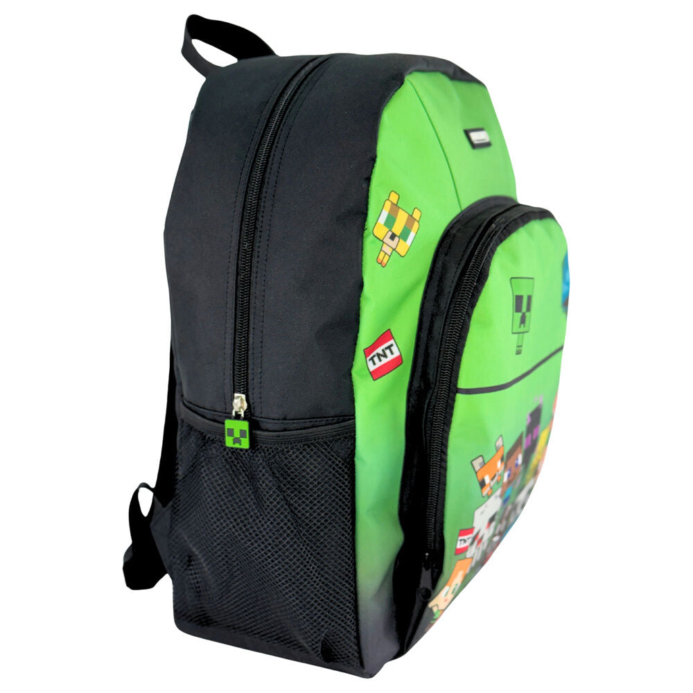 Mochila Characters Minecraft 40cm