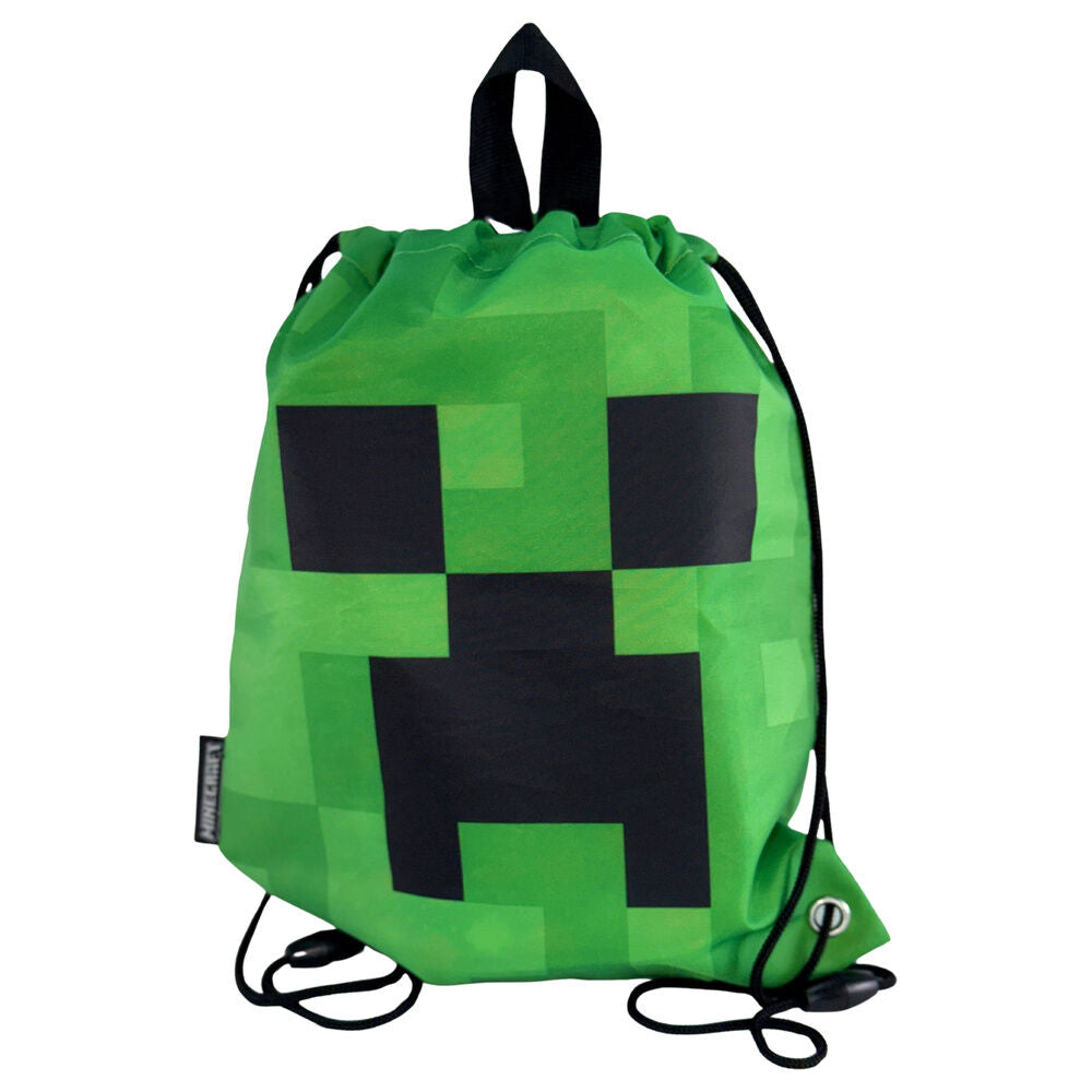 Saco merienda Face Minecraft 30cm