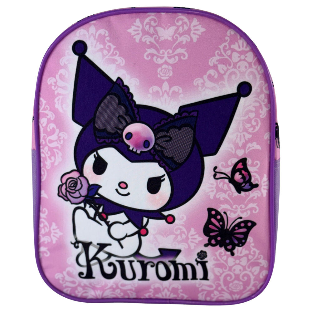 Mochila Purple Kuromi Hello Kitty 26cm Frikytopia