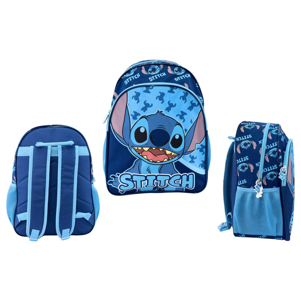 Mochila Abstract Stitch Disney 40cm Frikytopia