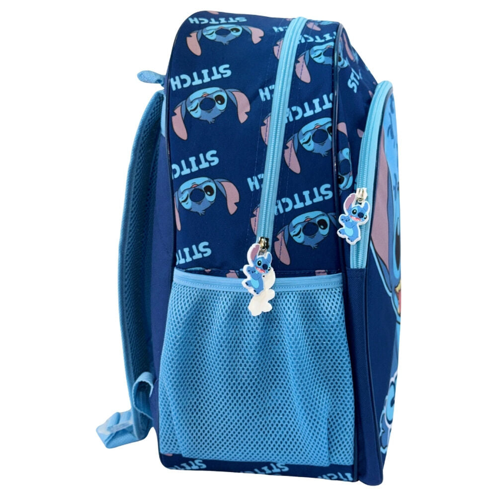 Mochila Abstract Stitch Disney 40cm