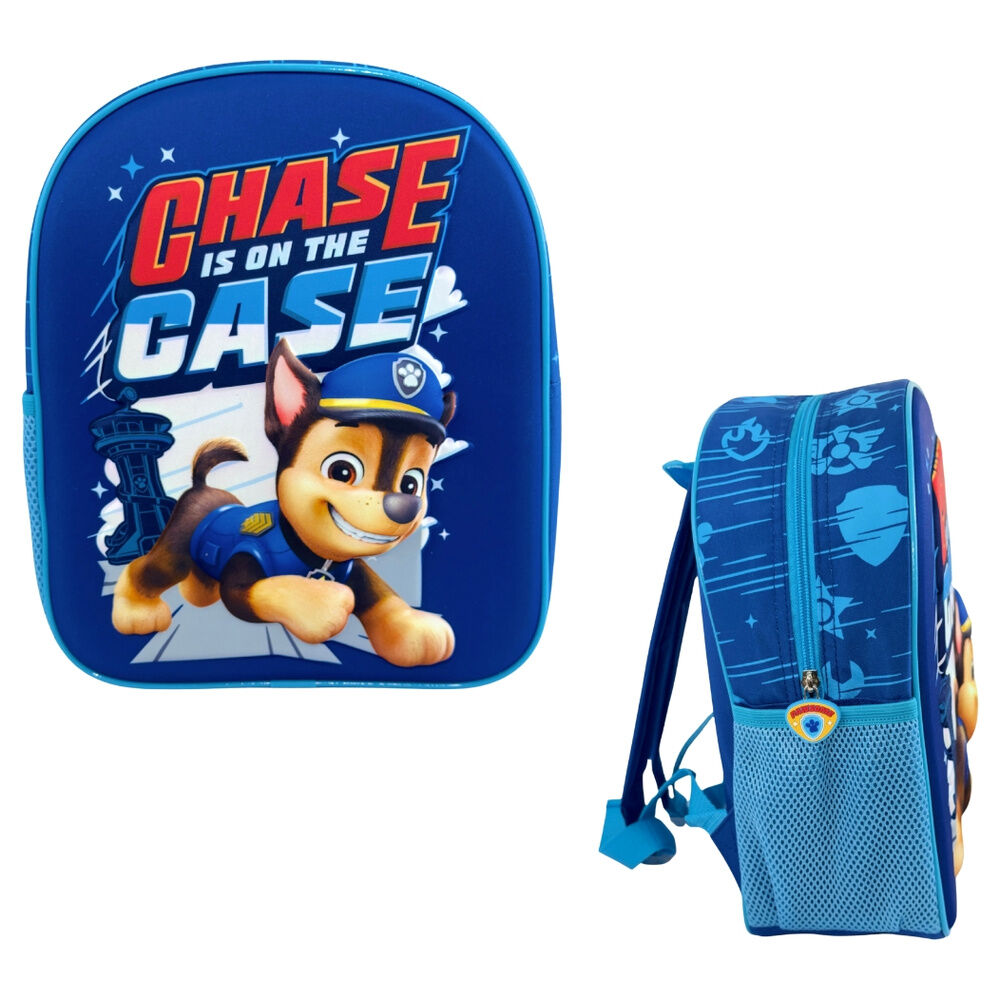 Mochila 3D Patrulla Canina Paw Patrol 30cm Frikytopia