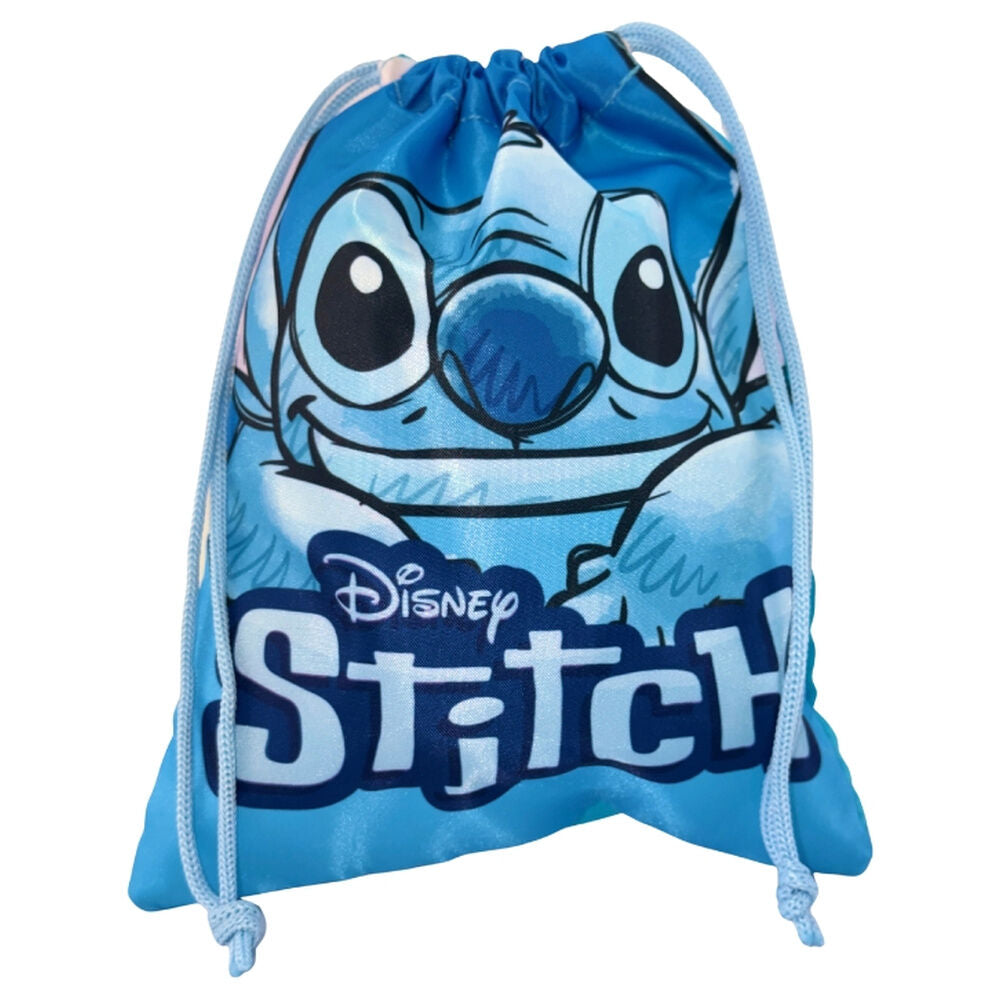 Saco merienda Smile Stitch Disney 30cm Frikytopia