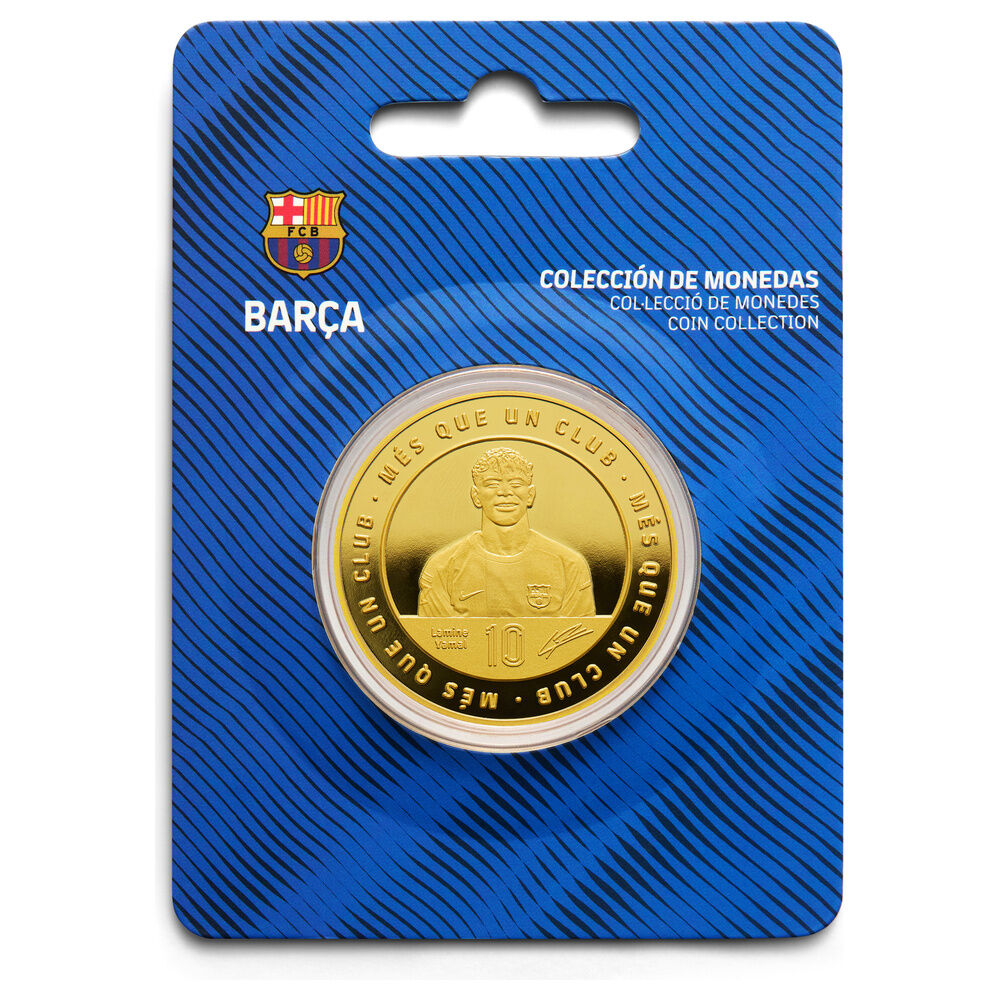 Moneda Lamine Yamal F.C. Barcelona Frikytopia