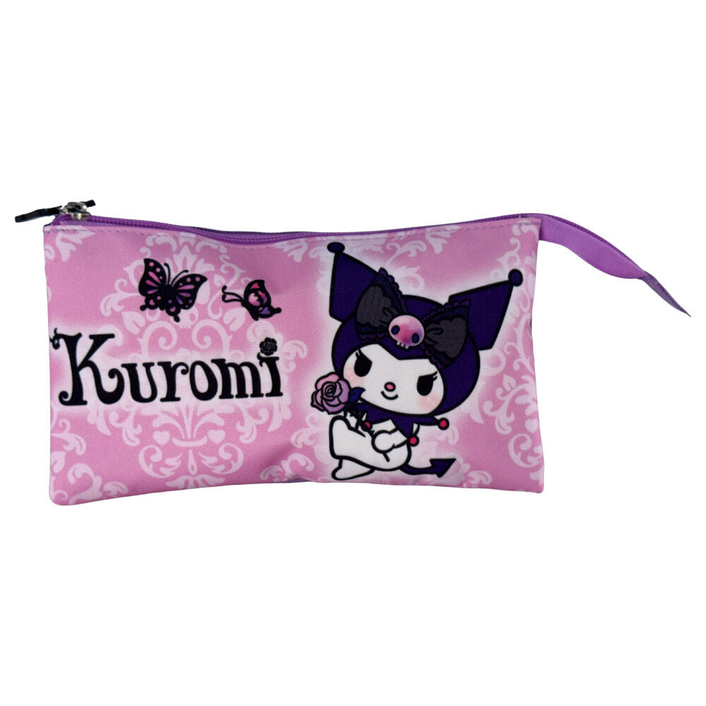 Portatodo Purple Kuromi Hello Kitty triple Frikytopia