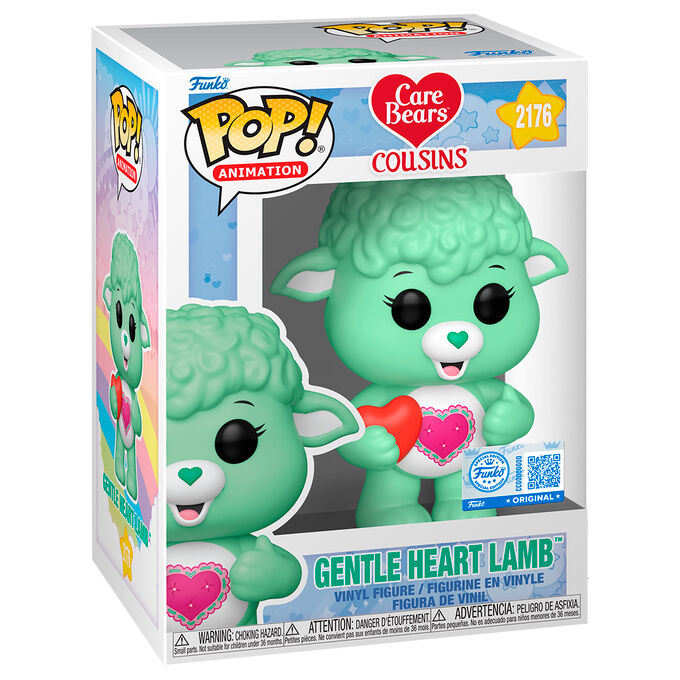 Care Bears Figura POP! Animation Vinyl Gentle Heart Lamb 9 cm