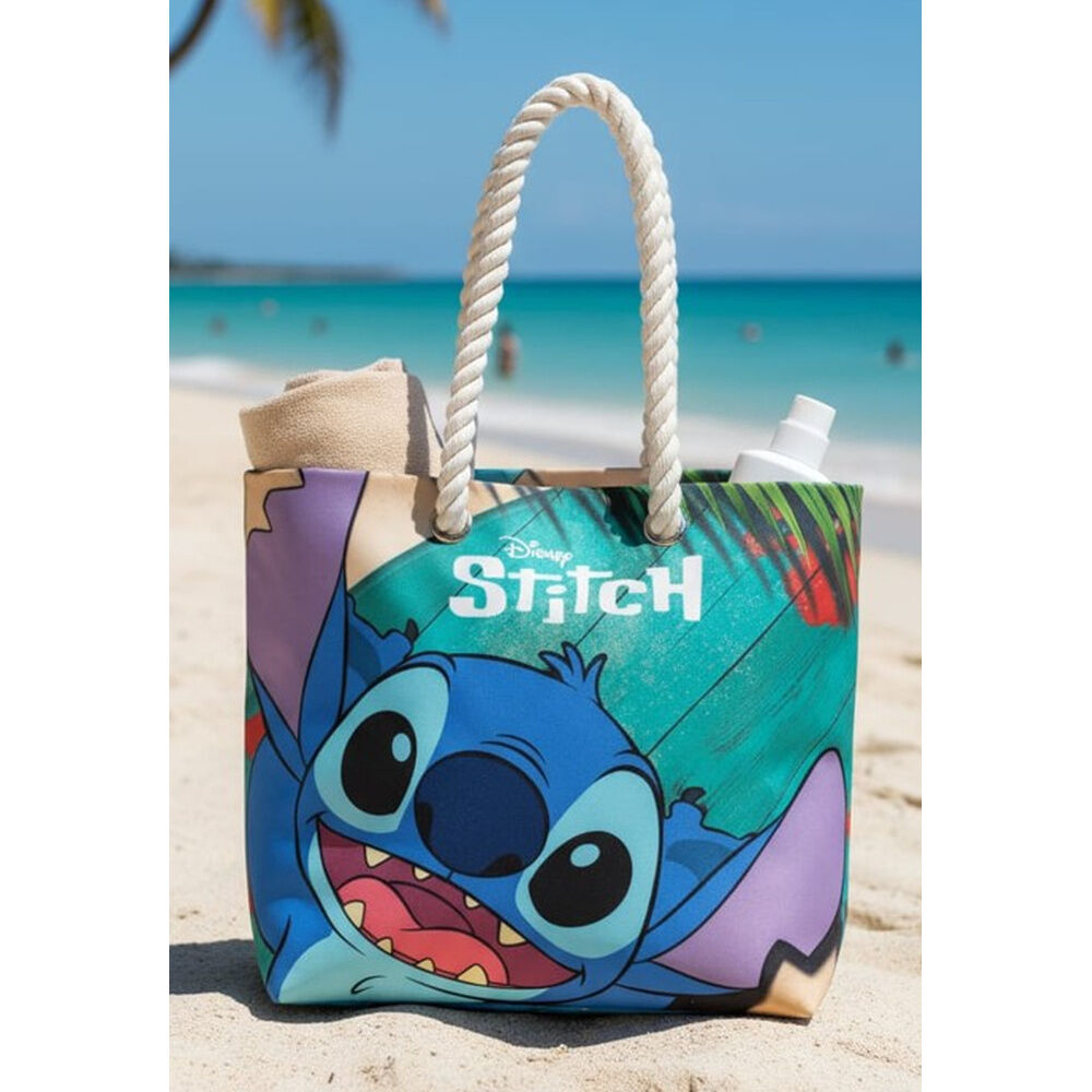 Bolsa playa Stitch Disney Frikytopia