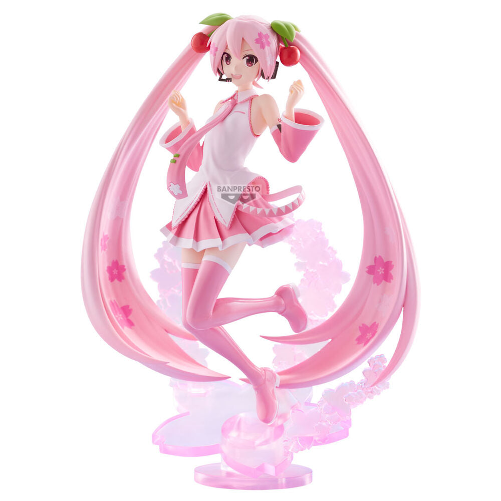 Figura banpresto sakura miku evolve