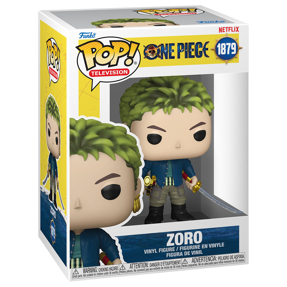 Funko pop tv: one piece zoro (live action)