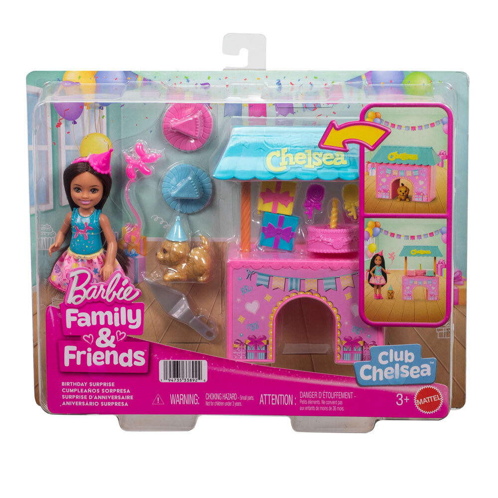 Muñeca Fiesta Sopresa Cumpleaños Barbie Frikytopia