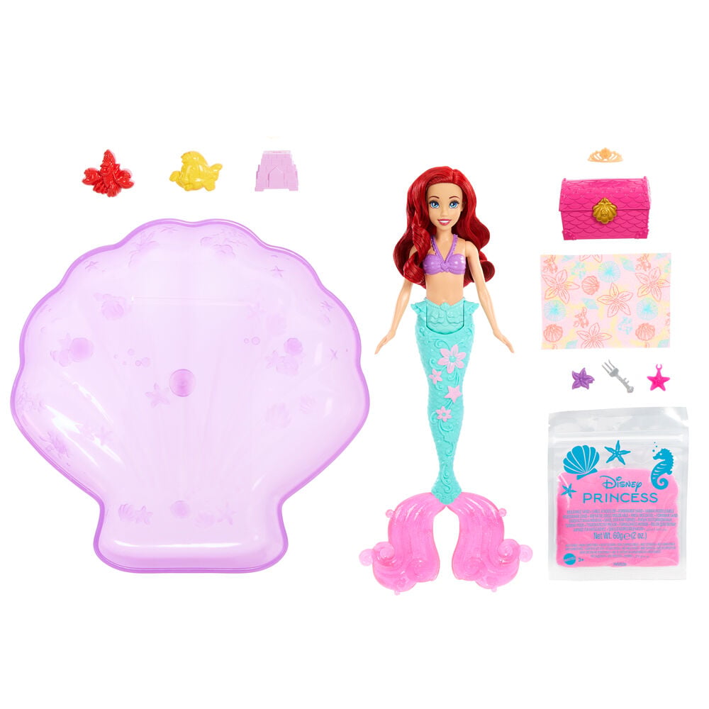 Muñeca Ariel Agua y Arena La Sirenita Disney Frikytopia