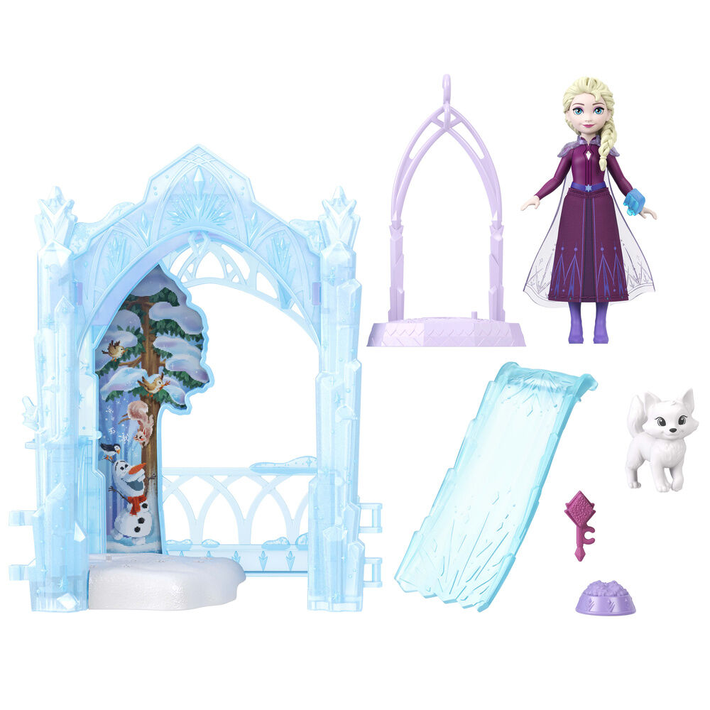 Muñeca Elsa Escondite Helado de Animales Frozen Disney Frikytopia