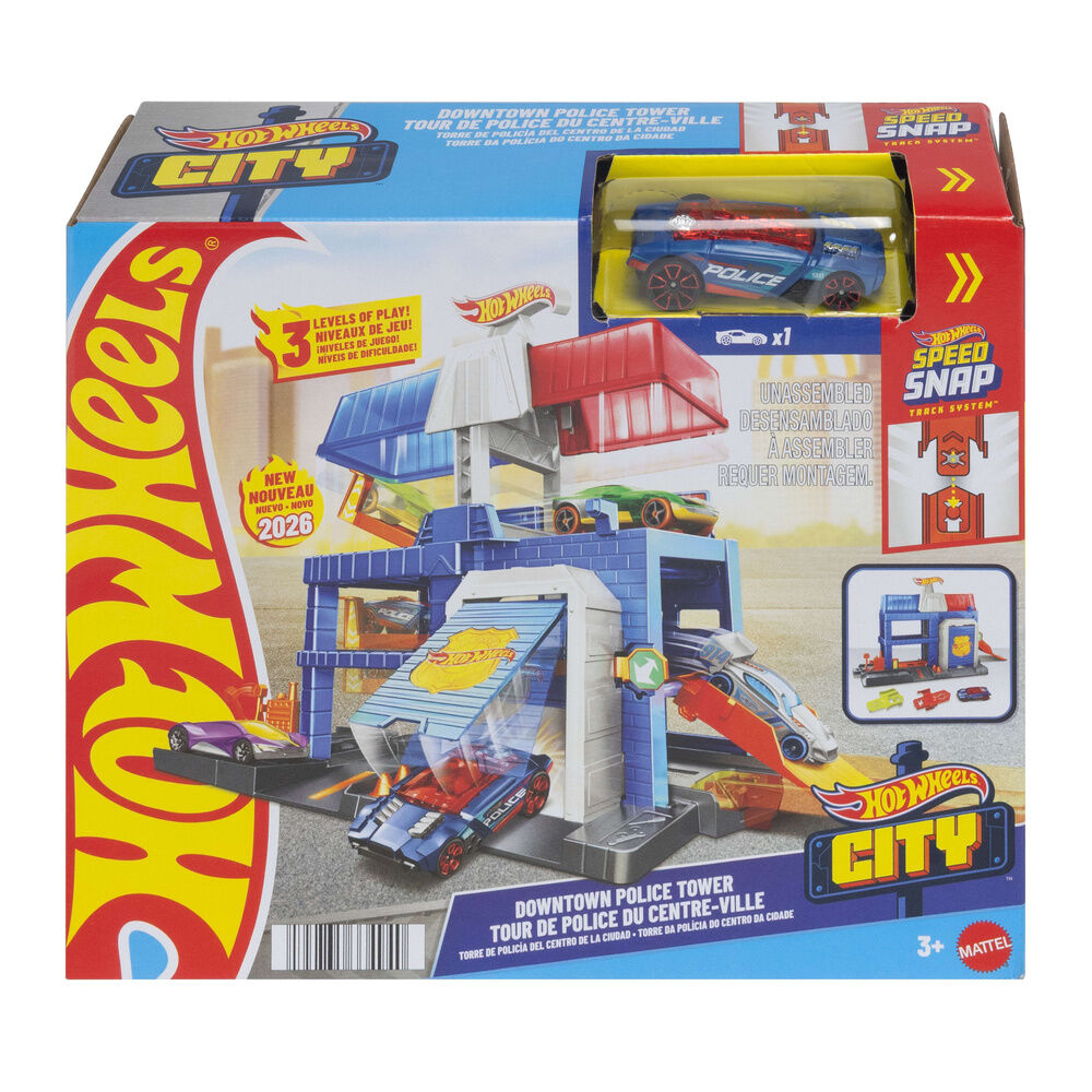 Comisaria Policia Hot Wheels City Frikytopia