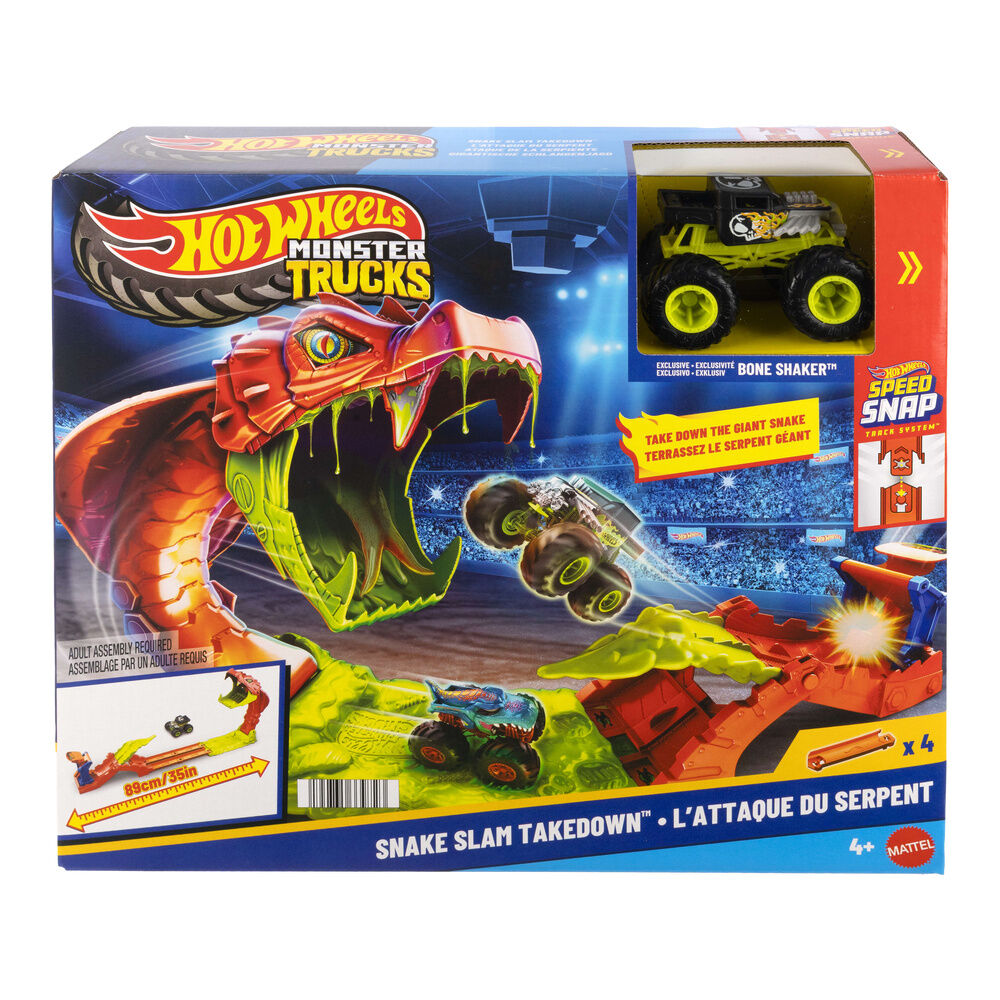 Mordedura de Serpiente Hot Wheels Monster Trucks Frikytopia