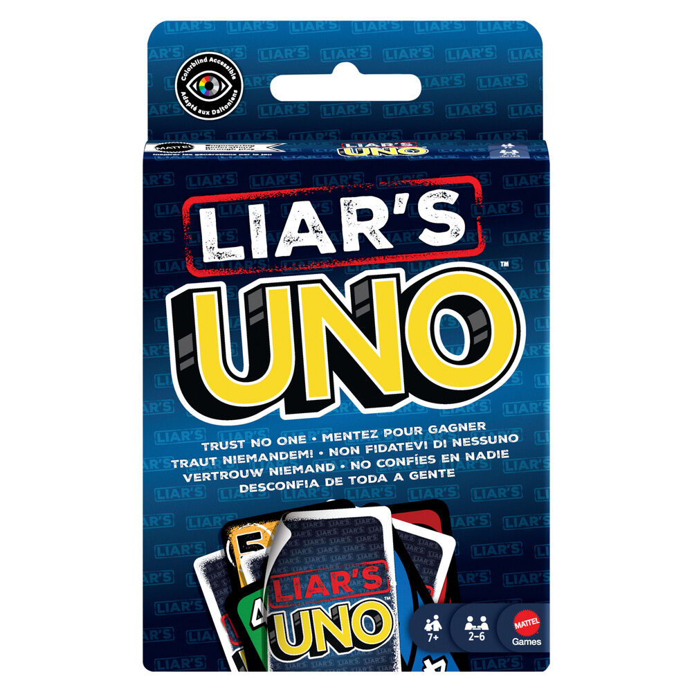 Juego cartas UNO Liars Frikytopia