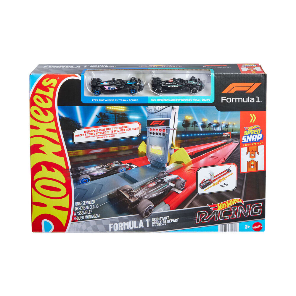 Reto de la Parrilla de Salida Racing F1 Hot Wheels Frikytopia
