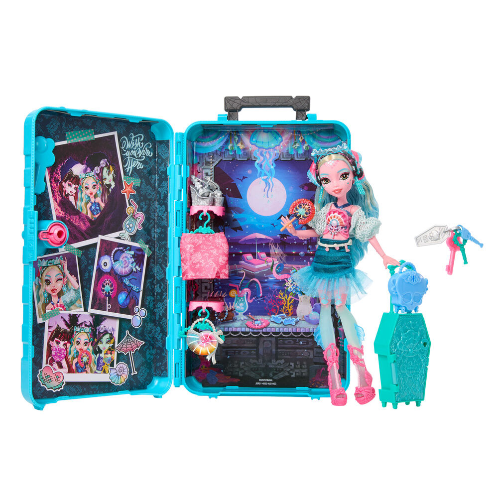 Monster High Skulltimate Secrets Muñeca Destination: Gore-geous Oasis - Lagoona Blue