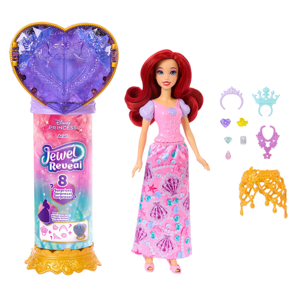 Muñeca Ariel Reveal La Sirenita Disney Frikytopia