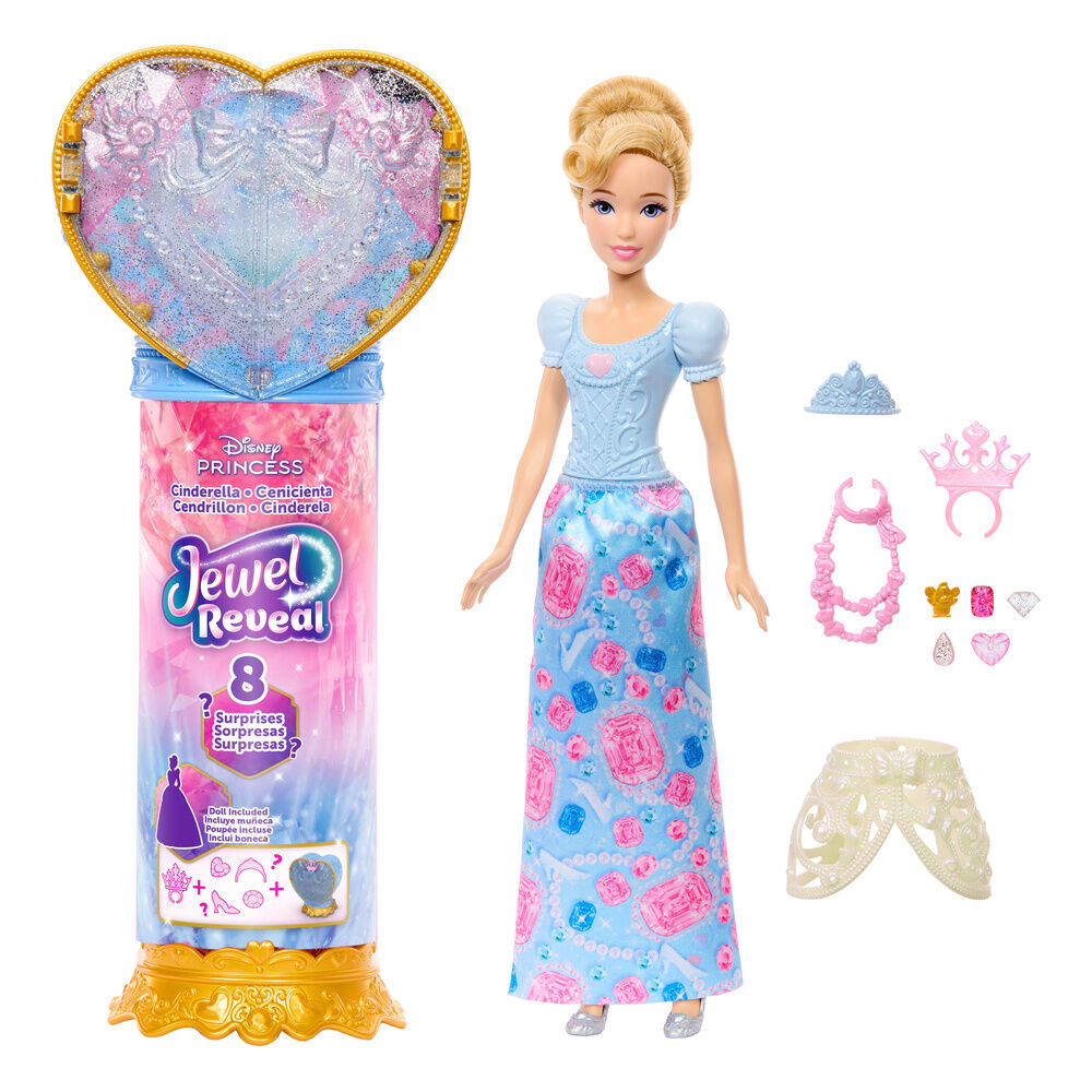 Muñeca Reveal Cenicienta Disney Frikytopia