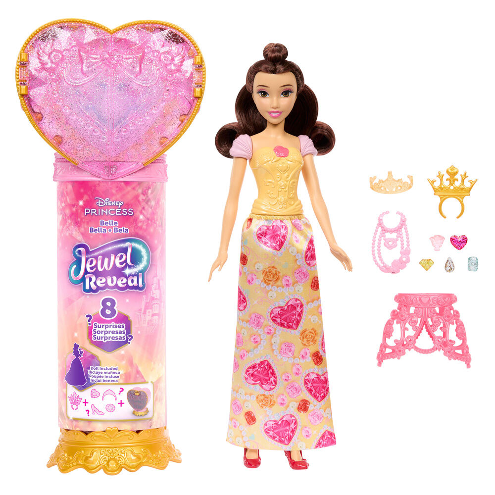 Muñeca Reveal Bella La Bella y la Bestia Disney Frikytopia